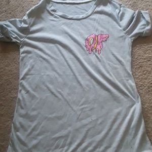 Grey odd future T shirt